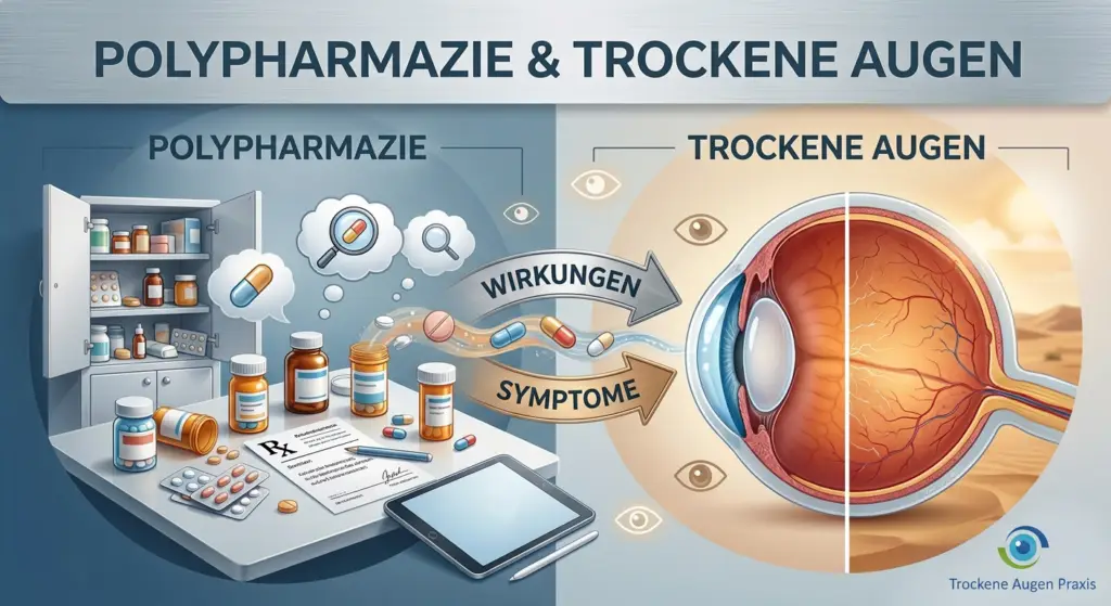 Polypharmazie und trockene Augen