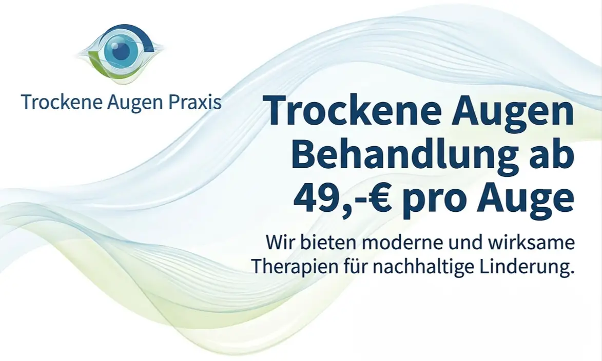 trockene augen behandlungsangebote