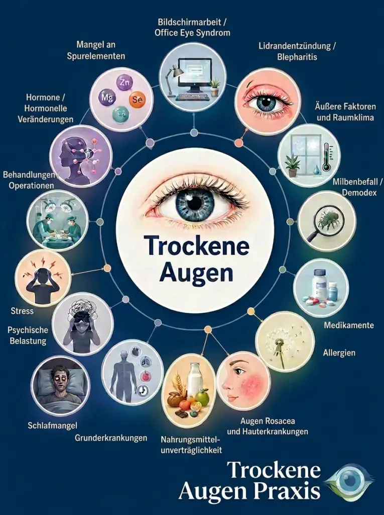 Trockene Augen Ursachen